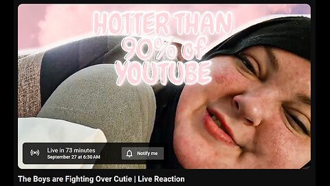 9-27-2024 The YouTube Underground "The Boys are Fighting Over Cutie" w/ live chat (starts at 56:00)