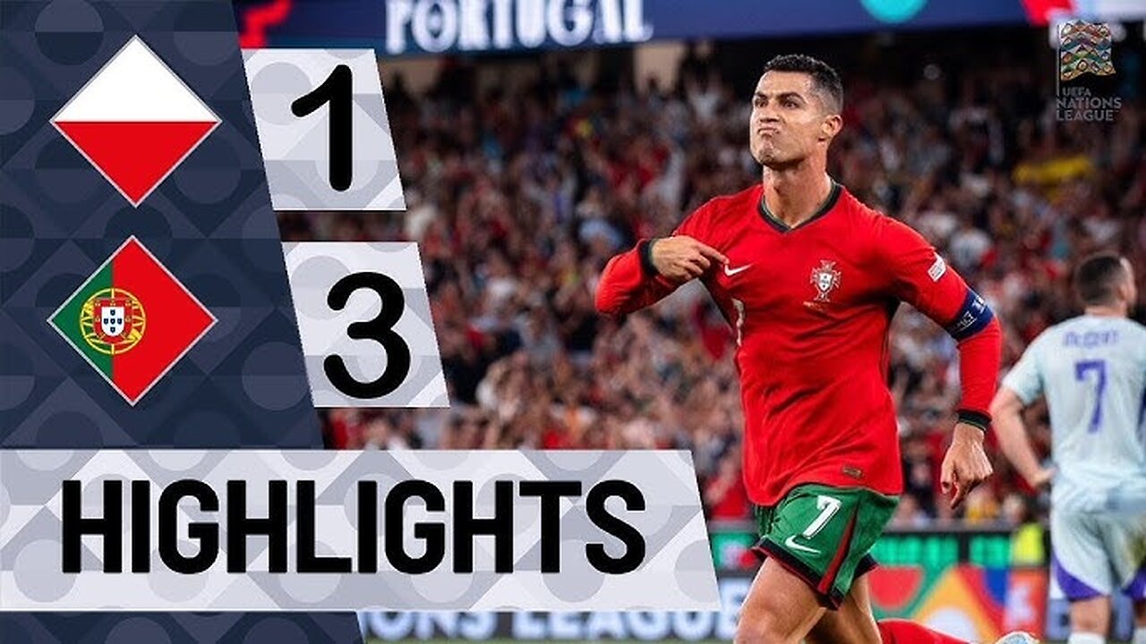 Poland 1-3 Portugal (UEFA Nations League)