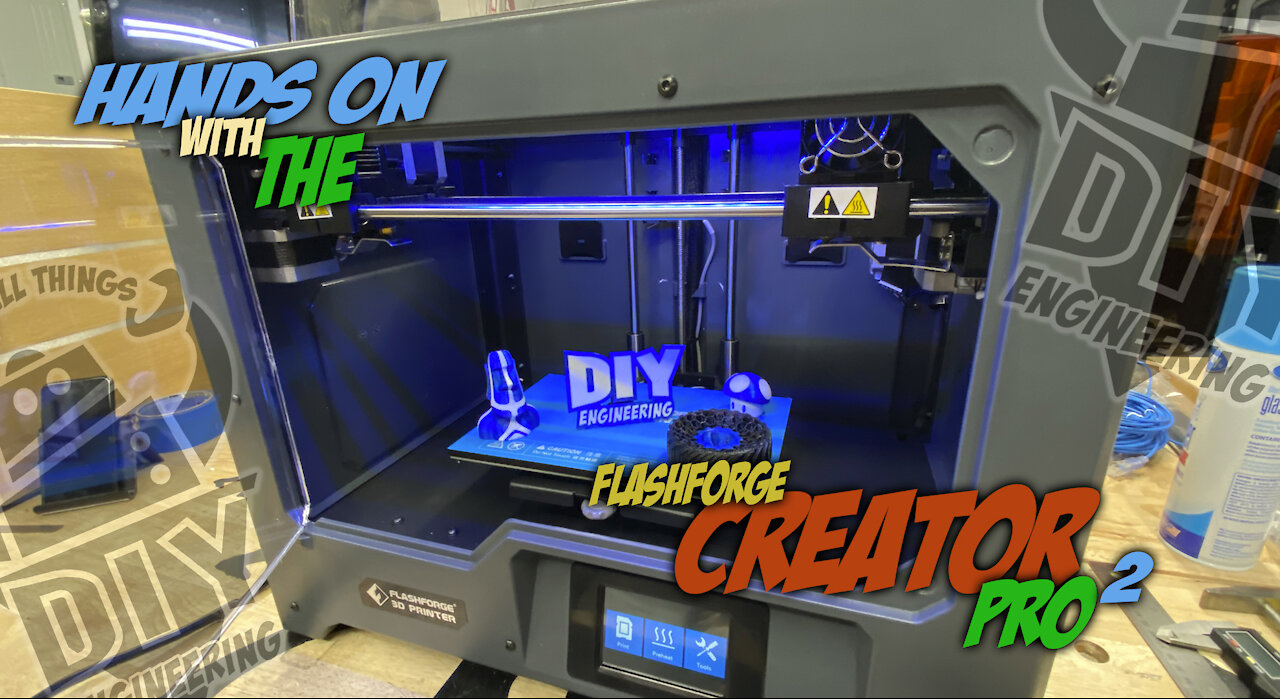 Episode 069: Hands On with the Flashforge Creator Pro 2!