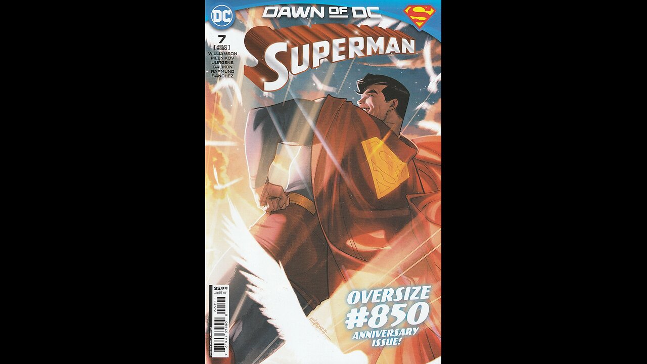 Superman -- Issue 7/Legacy 850 (2023, DC Comics) Review