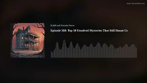 Episode 318: Top 10 Unsolved Mysteries That Still Haunt Us