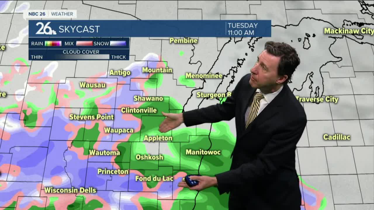 Michael Fish's NBC 26 weather forecast