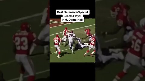 Dante Hall Greatest Play EVER? #shorts