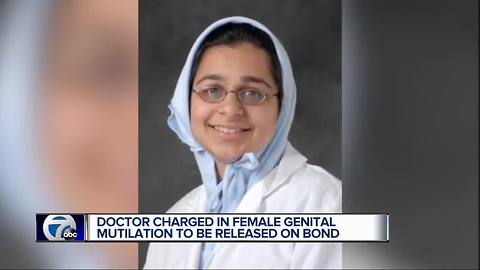 Supporters put their homes up to help bail out doctor charged in FGM case