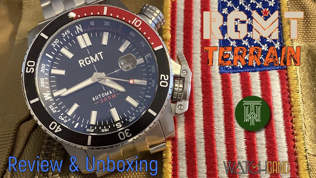 RGMT Terrain 300m Multi-Purpose Watch - Review & Unboxing (RG8010 / Seiko NH35A)