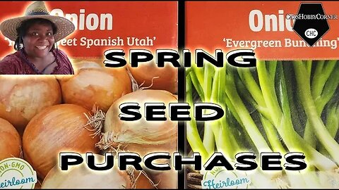 Spring Seed Purchases