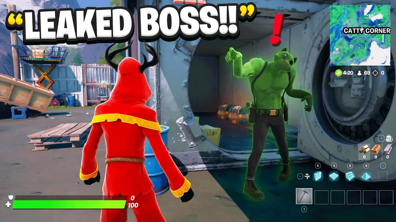 Say Hello To Shadow Meowscles BOSS - Fortnite