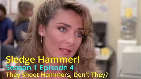 Sledge Hammer! Season 1 Episode 4 Full Episode #comedy #funny #tv