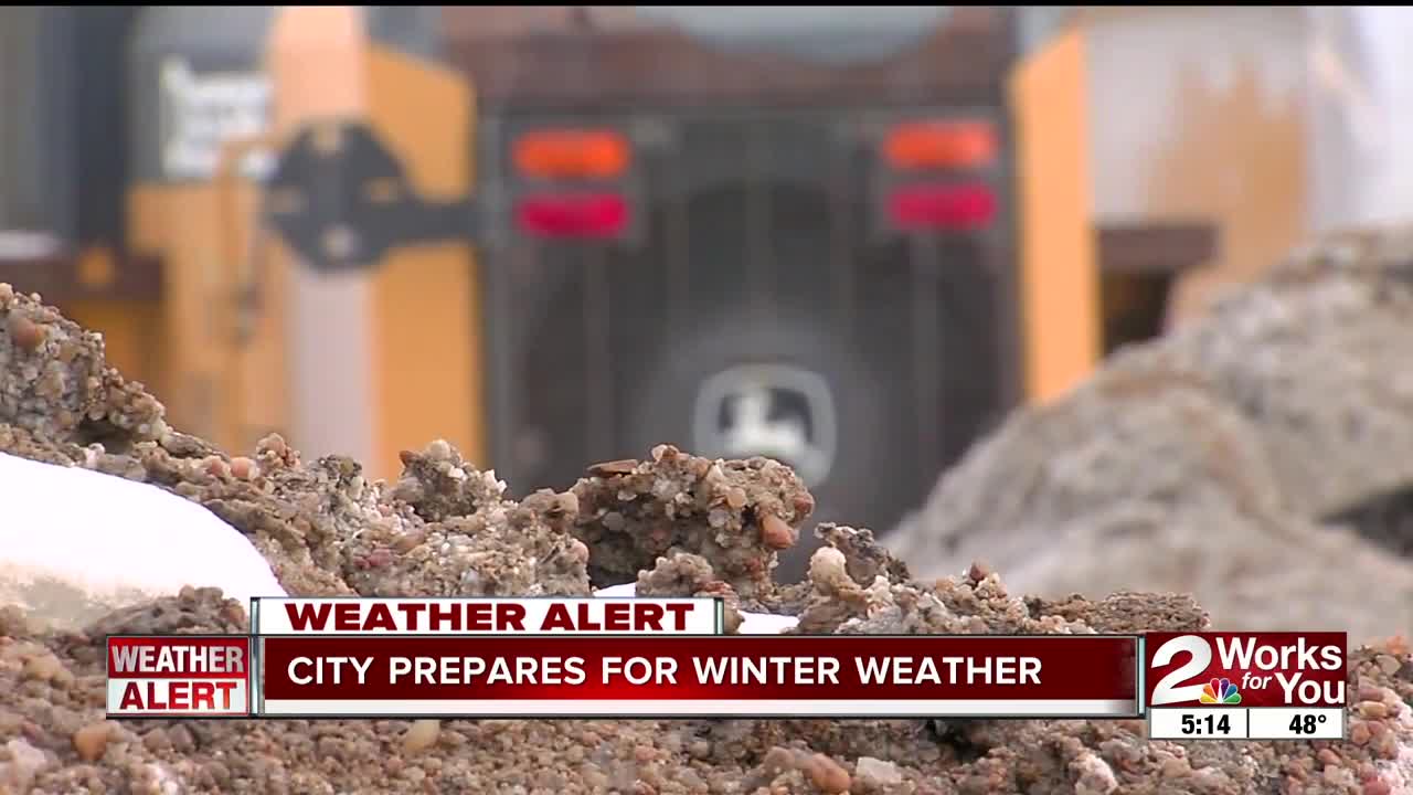City prepares for winter weather