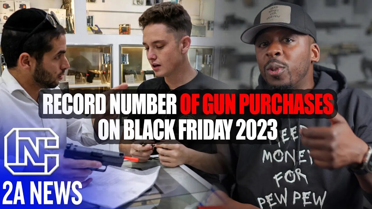 Record Number Of Gun Purchases On Black Friday 2023