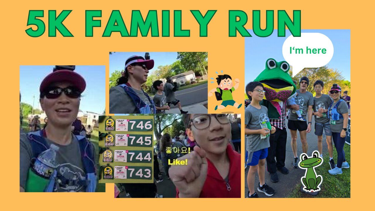 Family 5k Running Race