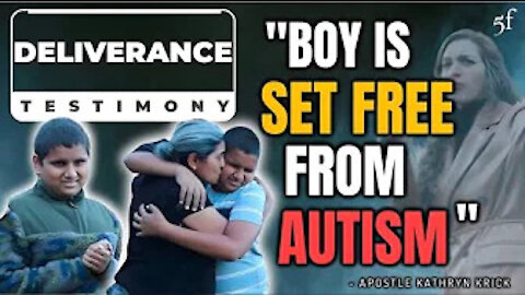 BOY SET FREE FROM AUTISM (BOY & MOM TESTIFY)