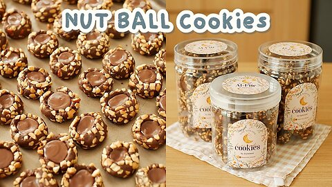 THUMBPRINT CHOCO NUT Cookies / NUT BALL Cookies