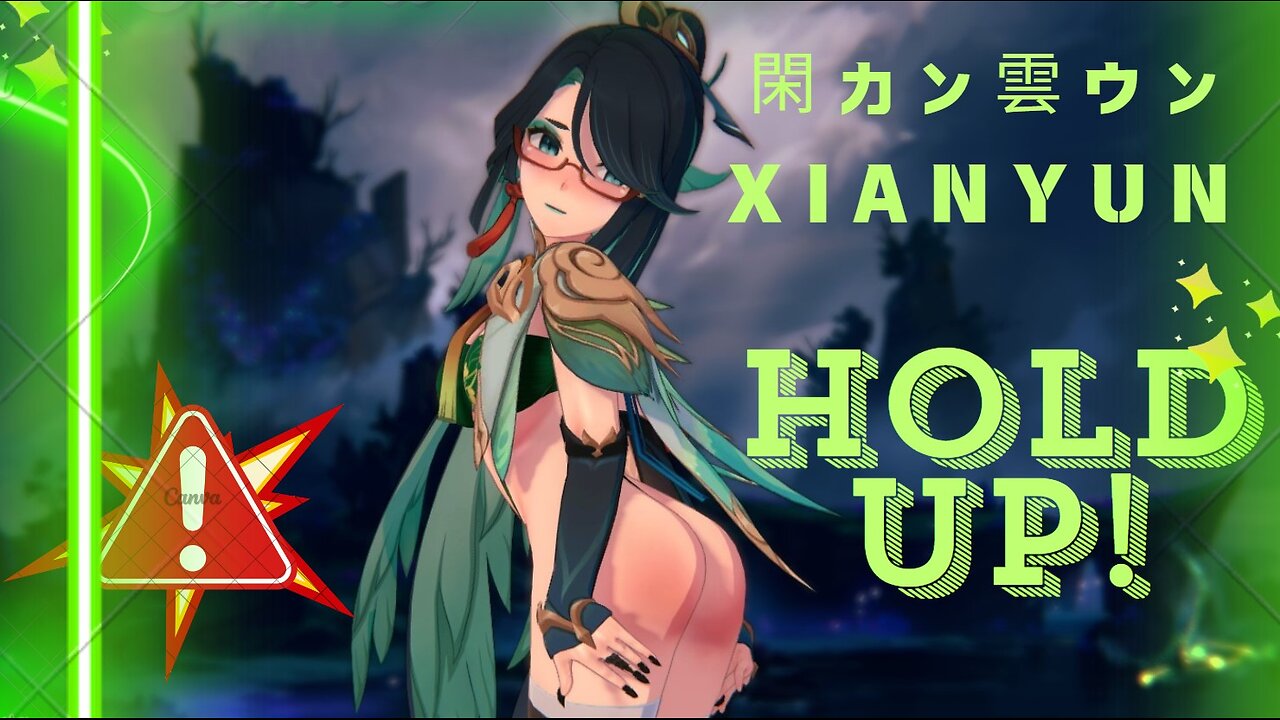 💨閑カン雲ウン! 💓🎂 HOLD UP(TikTok) 💨Xianyun! HOLD UP 💓🎂 【MMD Genshin Impact】