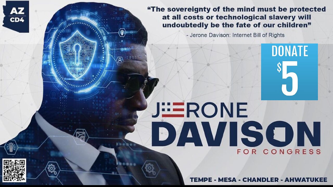 Jerone Davison U.S Congressional Candidate on Alex Jones 22'