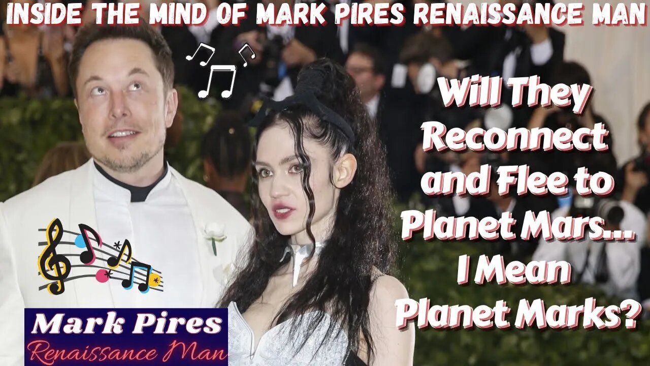 Elon Musk & Grimes Make Up & Flee to Planet Mars! Sorry, Planet Marks!