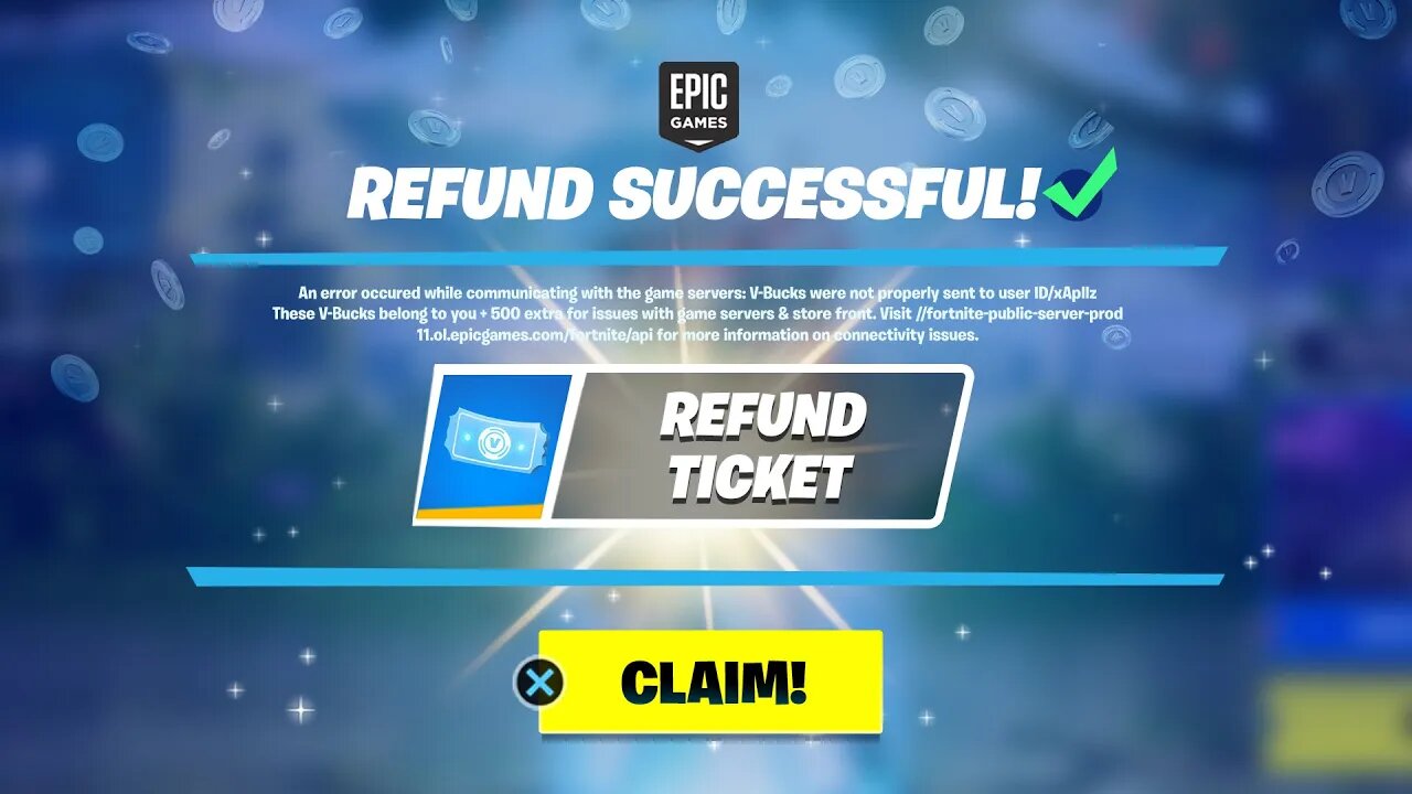 FREE REFUND TICKET for EVERYONE!