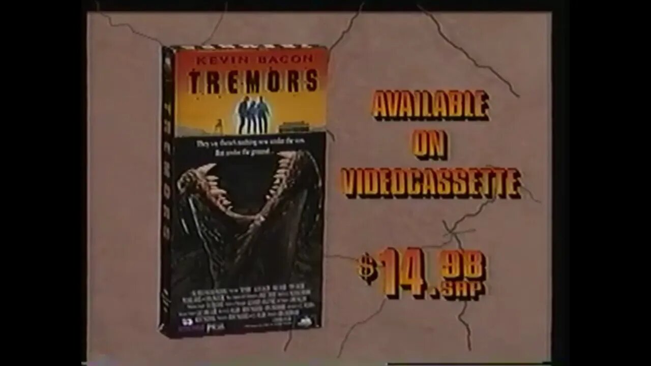 TREMORS (1987) VHS Promo Trailer [#VHSRIP #tremors #tremorsVHS]