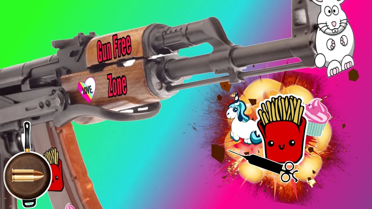 Anti Gun Scare Decals For The Open Carrier
