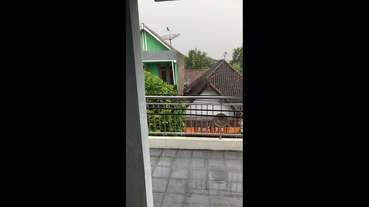 Raining in Indonesia