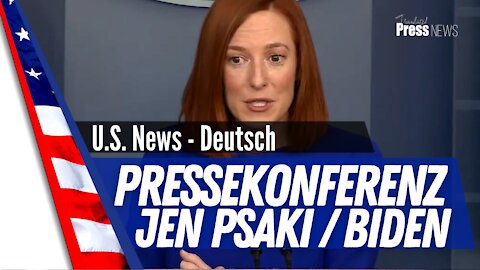 Erste Pressekonferenz von Pressesekretärin Jen Psaki