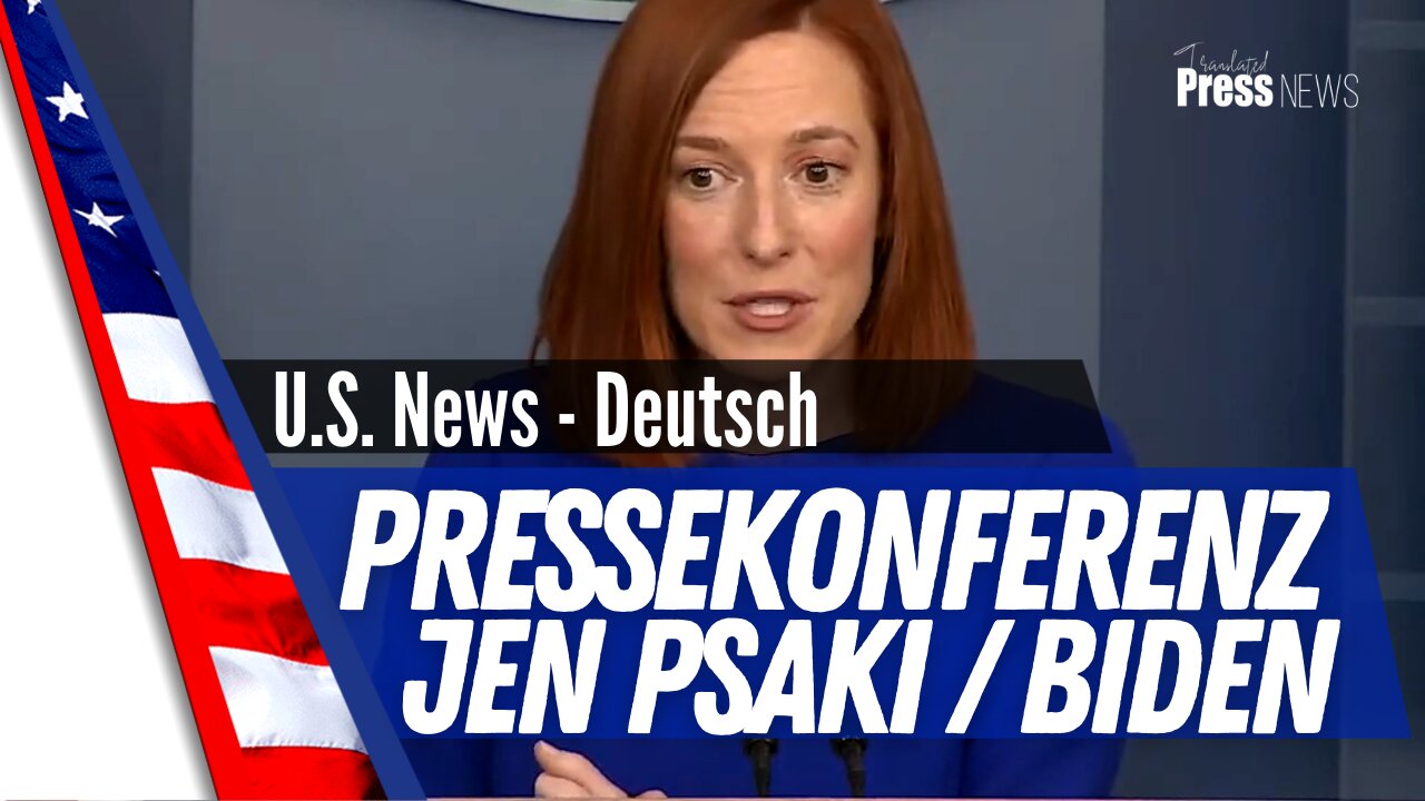 Erste Pressekonferenz von Pressesekretärin Jen Psaki