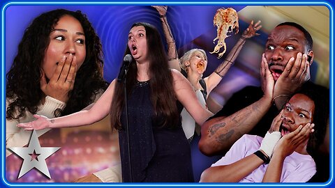 Most SHOCKING auditions! _ BGT Reacts