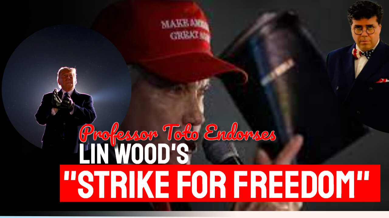 TOTO TONIGHT LIVE 9/6/21 "Professor Toto Endorses Lin Woods STRIKE FOR FREEDOM"