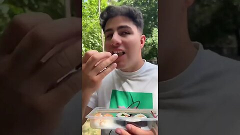 TESTAM CEL MAI IEFTIN SUSHI #oguritamica #mancaciosul #mancare