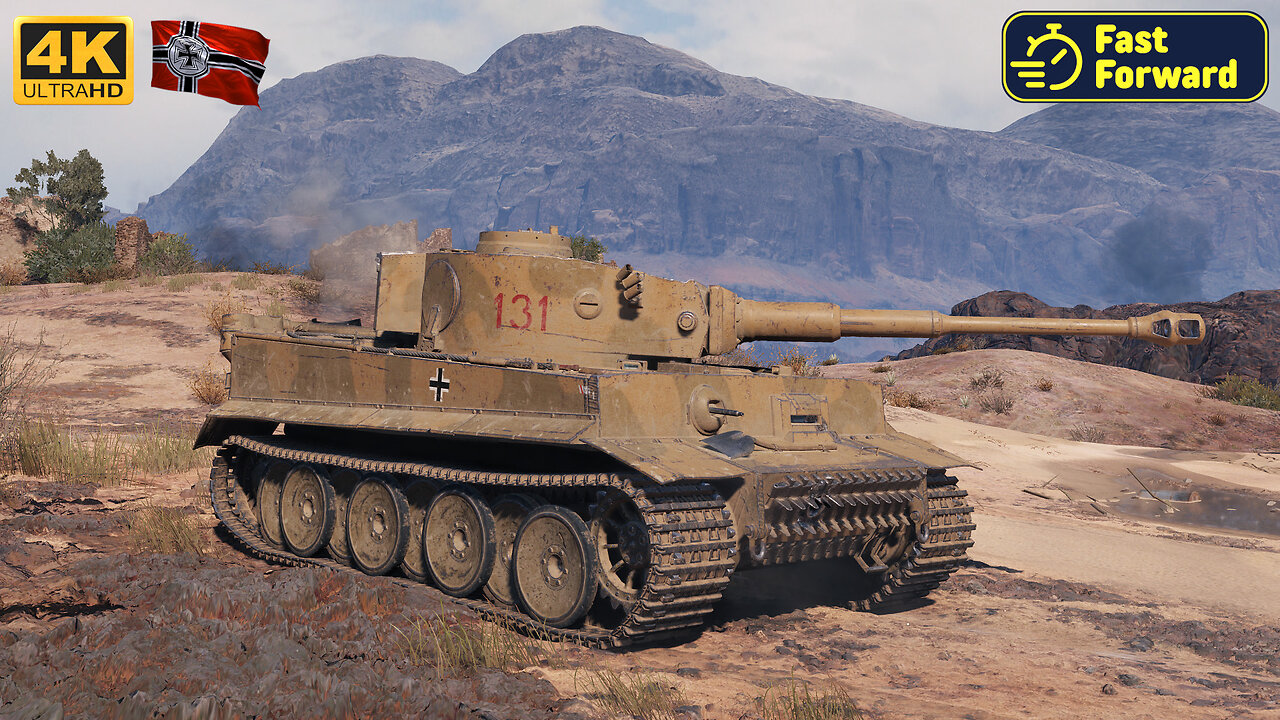 Tiger 131 - El Halluf - World of Tanks - WoT - FastForward