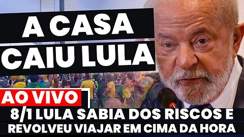 🚨AGORA: 8/1 LULA SABIA DE TUDO E RESOLVEU VIAJAR E DEIXAR O CAOS ACONTECER - VIAGEM DE ÚLTIMA HORA