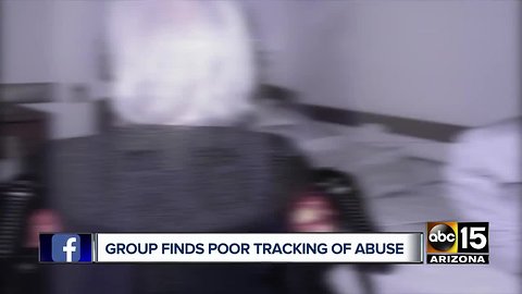 Group finds poor tracking of abuse