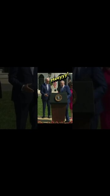 Biden forgets he already shook his hand