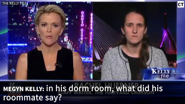 WATCH: Megyn Kelly's Crew Can't Contain Laughter After What Harvard Student Says