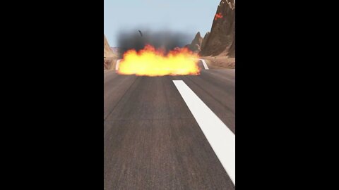 |MiniBeamNG/ Transport Truck Fails #05 - Trucks vs Nuclear BombBeamNG.Drive #Shorts