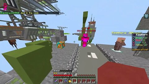 green team got bamboozled in cubecraft eggwars