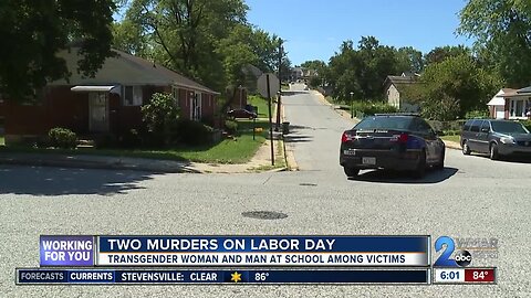 Transgender woman among Labor Day murder victims