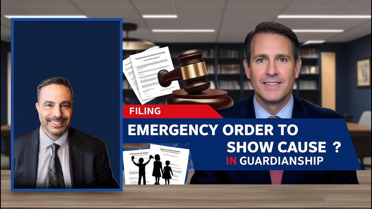 Filing an Emergency Order to Show Cause in Guardianship