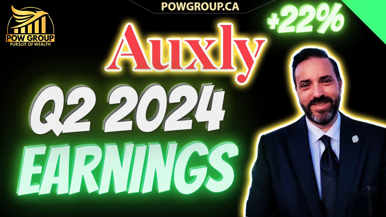 Auxly Explodes 22% After Record Q2 2024 Earnings Results, XLY Stock Analysis