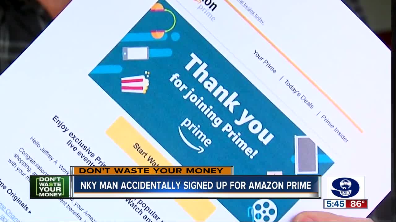Don't buy Amazon Prime accidentally