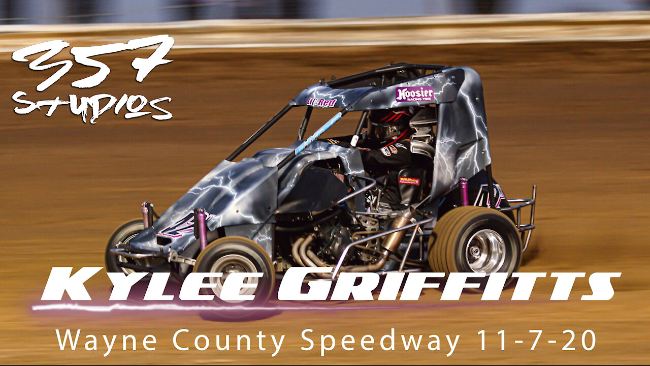 On car with Kylee Griffitts at Wayne County Speedway from 11720