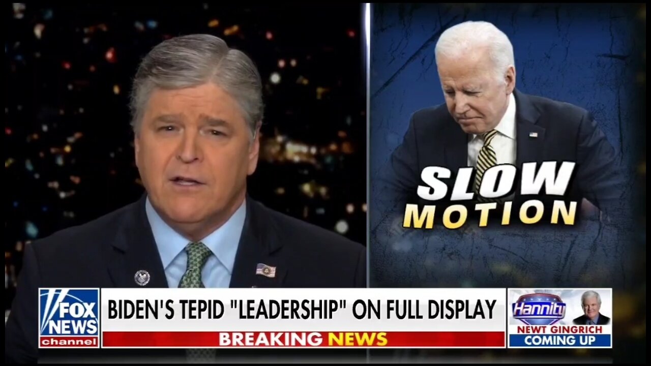 Hannity: Everyday Biden Dithers On Russia More Innocent People Die