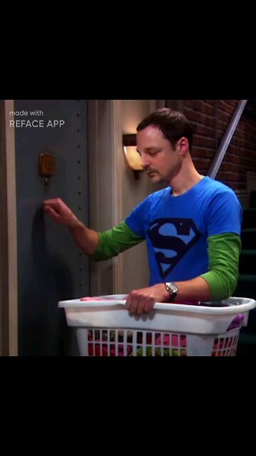 Shelton Cooper big bang theory #faceswap #shorts #deepfake