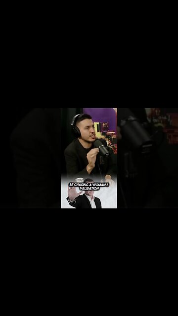 A man on his purpose never chases a women’s validation