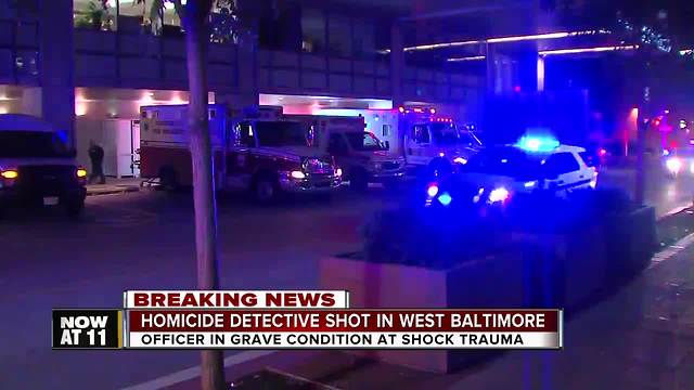 Officer down: Police involved shooting in West Baltimore