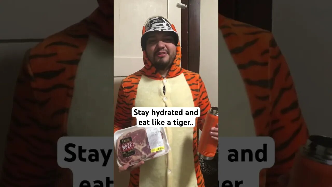 eat like a TIGER! #shorts