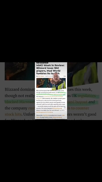 Byte Size News: Blizzard losses 18 million players! #shorts