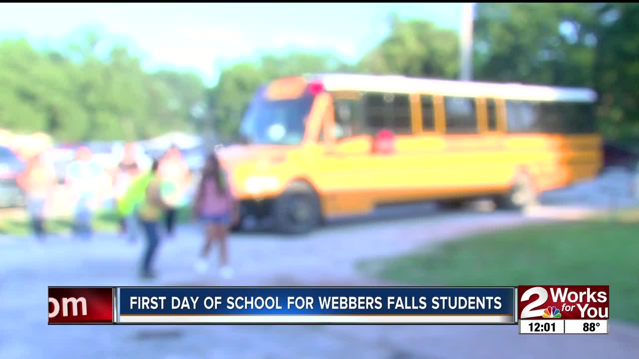 Webbers Falls schools back in session after flood damageo