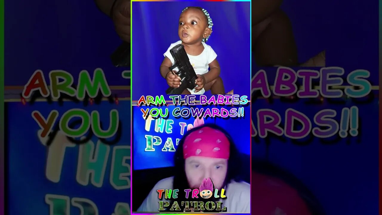 ARM THE BABIES YOU COWARDS: Only Thing That Stops A Car Jacking Is A Good Baby With A Gun #shorts