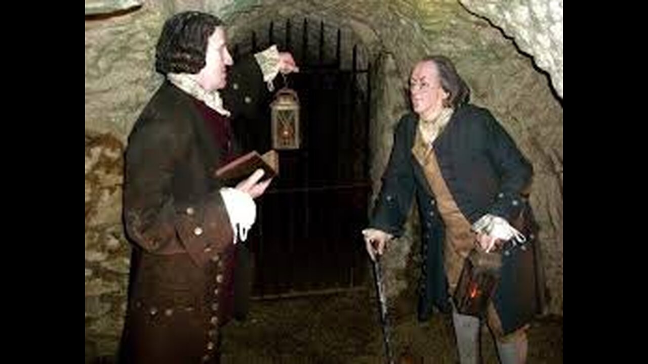 Hellfire club. Dead bodies under Benjamin Franklin house